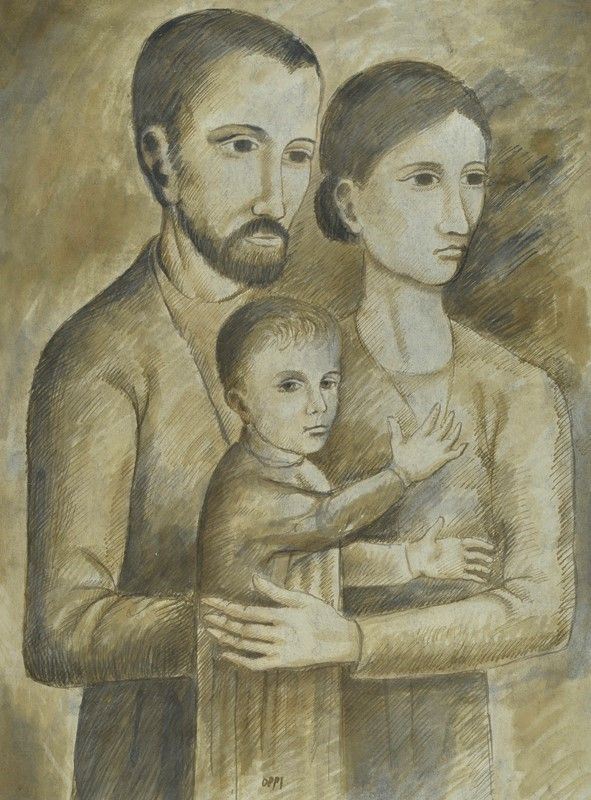 Ubaldo Oppi - Famiglia