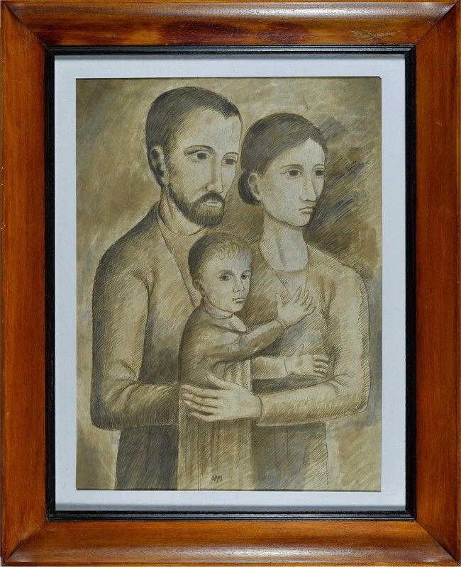 Ubaldo Oppi - Famiglia