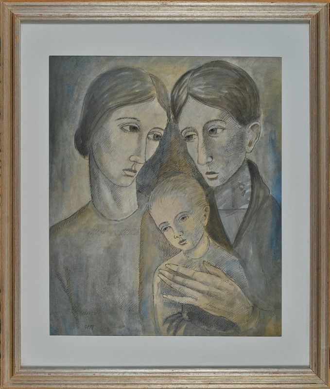 Ubaldo Oppi - Famiglia