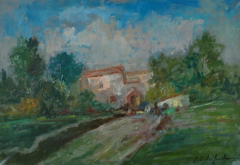 Osman Lorenzo De Scolari - Paesaggio
