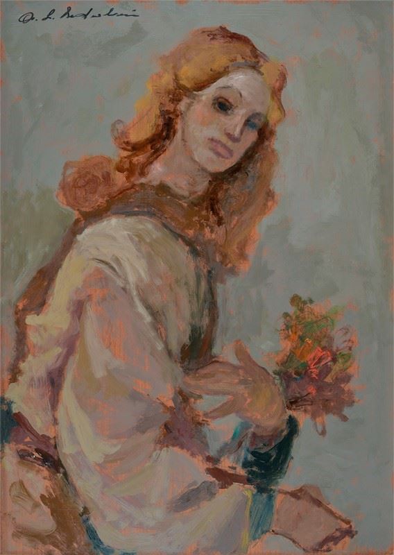 Osman Lorenzo De Scolari - Figura di Donna