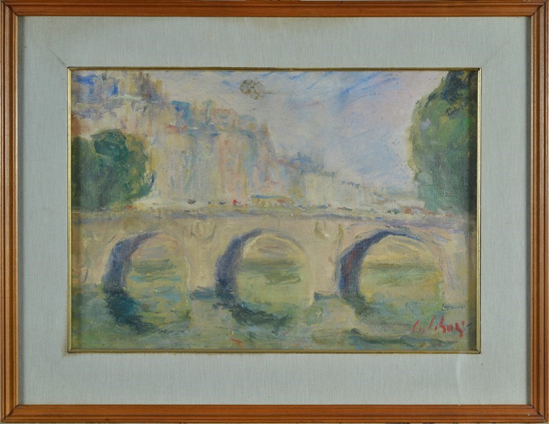 Gino Paolo Gori - Parigi - la Pont Neuf