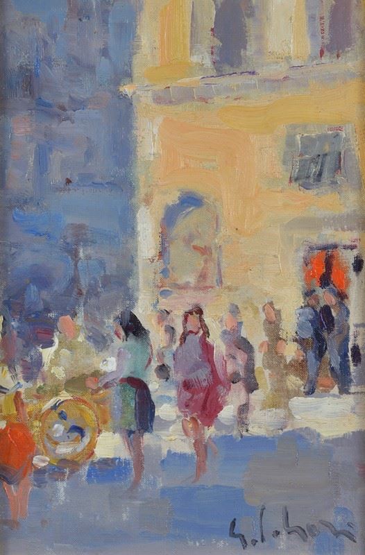 Gino Paolo Gori - Angolo di piazza