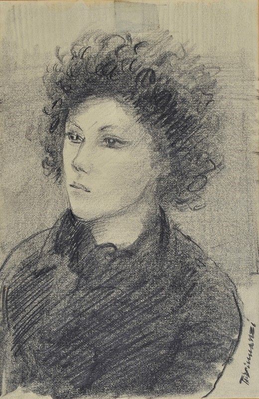 Nino Tirinnanzi - Busto di donna