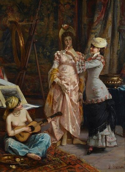 Nello Studio del Pittore