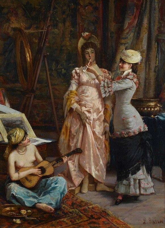 Leonardo Gasser - Nello Studio del Pittore