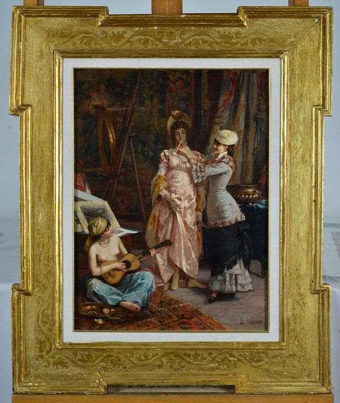 Leonardo Gasser - Nello Studio del Pittore