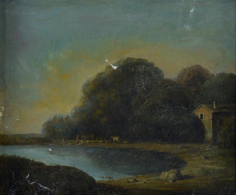 Anonimo, XIX Sec. - Paesaggio