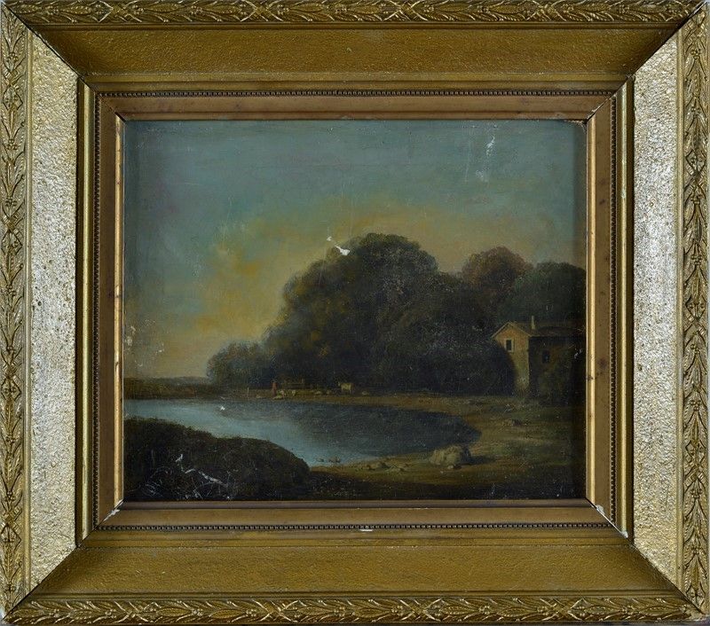 Anonimo, XIX Sec. - Paesaggio