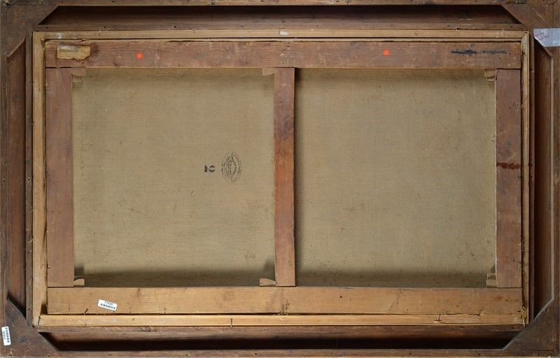 Attr. a Pietro Sassi - Paesaggio Montano con Ruscello