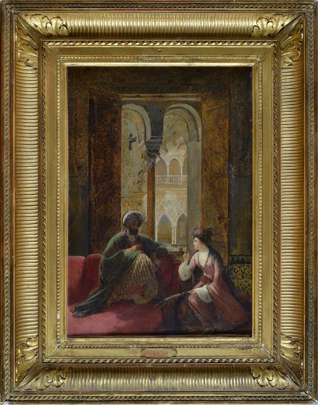 Attr. a Francois-auguste Biard - Racconti Arabi