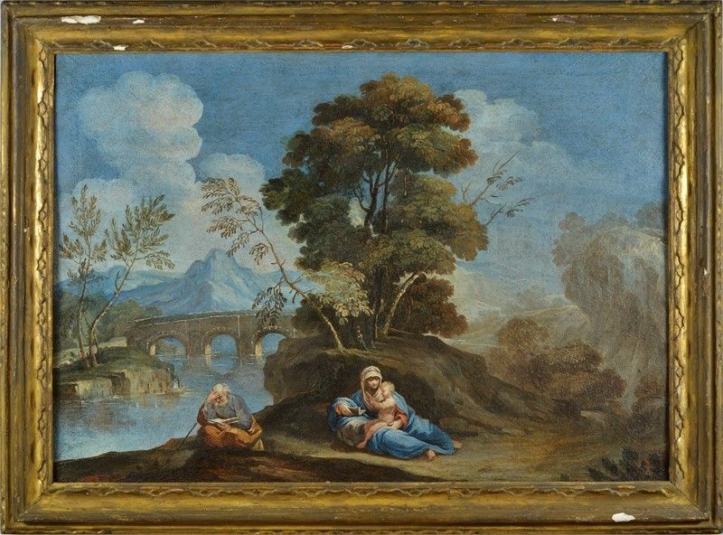 Giuseppe Zola - Il Riposo Durante la Fuga in Egitto