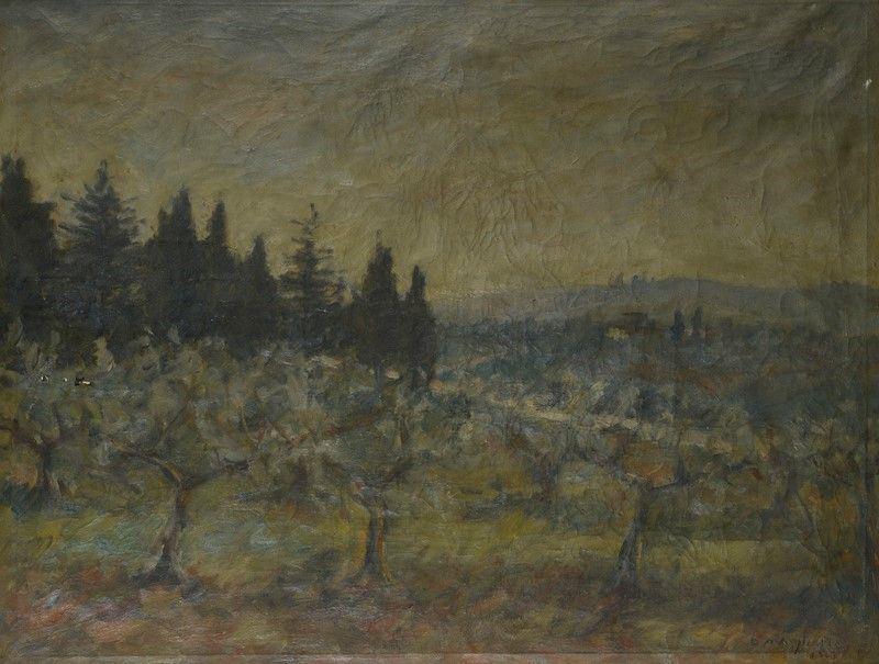 Dino Migliorini - Paesaggio Toscano