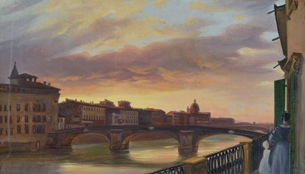Giuseppe Canella - Ponte Santa Trinita