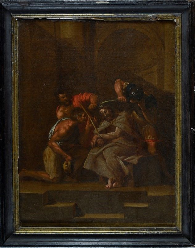 Scuola Italia Settentrionale, XVII Sec. - Flagellazione di Cristo