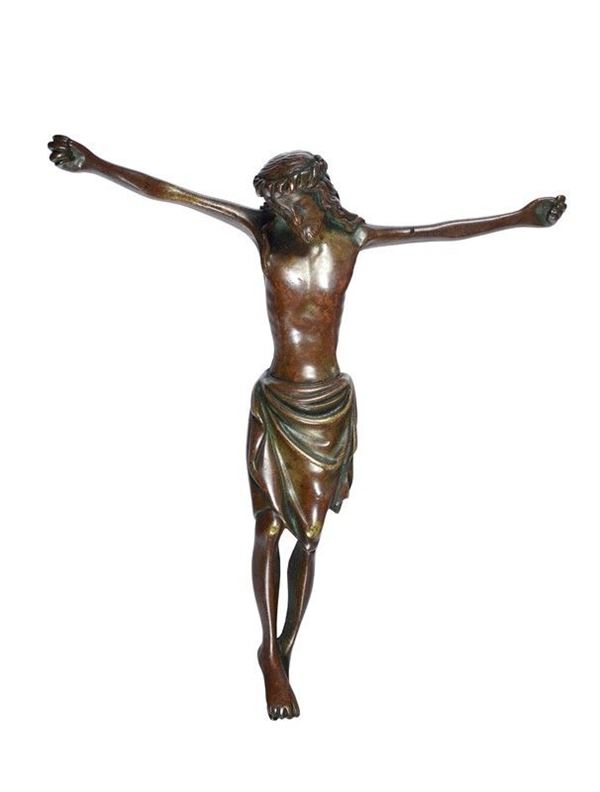 Scuola Francese, XVI sec. - Cristo crocifisso
