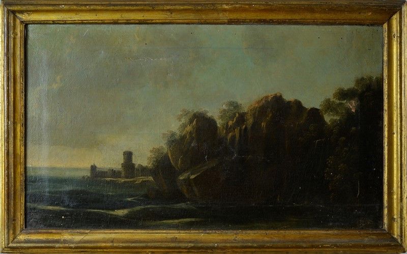 Scuola Italiana, XVIII Sec. - Paesaggio