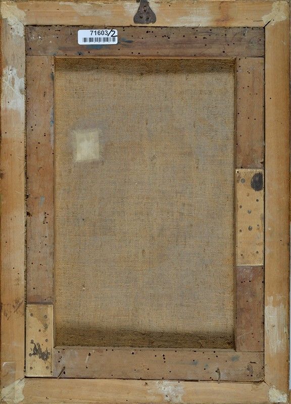 Scuola Italia Meridionale, XVIII - XIX Sec. - Coppia di Paesaggi con Caseggiati e Figure