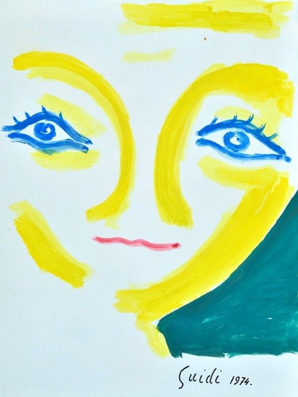 Virgilio Guidi - Face