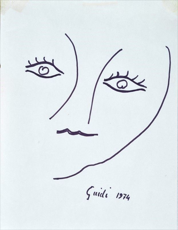 Virgilio Guidi - Volto