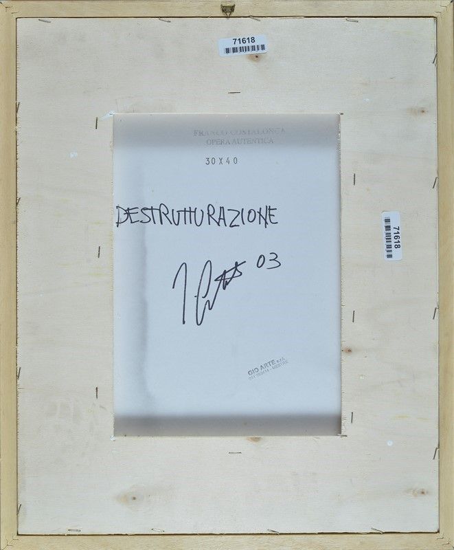 Franco Costalonga - Destrutturazione