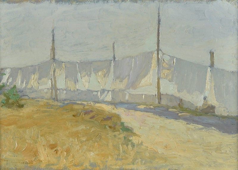 Pietro Fragiacomo - Panni Stesi