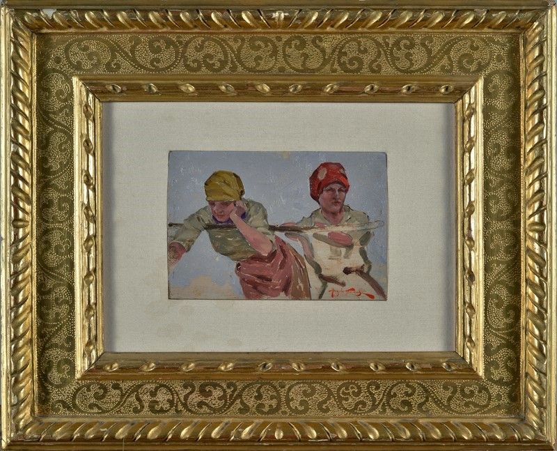 Angiolo Tommasi - Donne al Bindolo