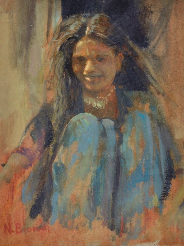 Nicola Biondi - Figura di donna 