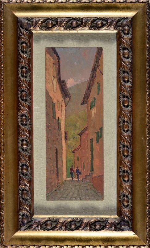 Giovanni Lomi - Vicolo Rustico a Fiumalbo