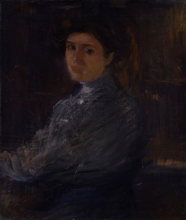 Anonimo, XX sec. - Portrait of a lady