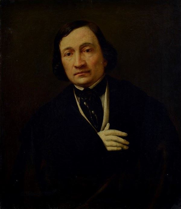 Anonimo, XIX sec. - Ritratto virile