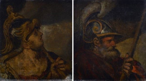 Anonimo, XVIII sec. - Guerrieri