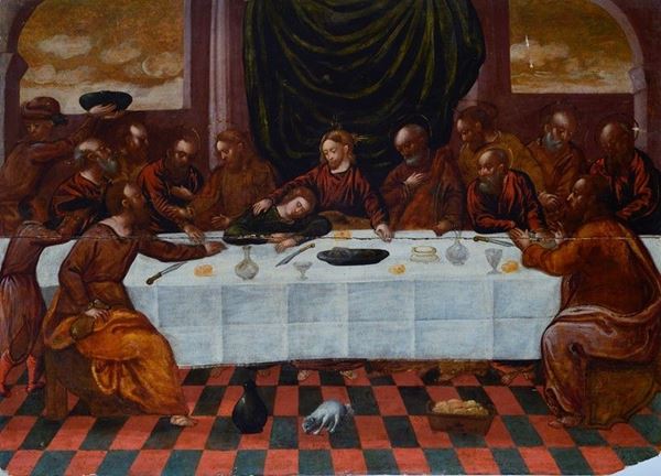 Scuola Greco - Dalmata, XVI - XVII sec. - Ultima Cena