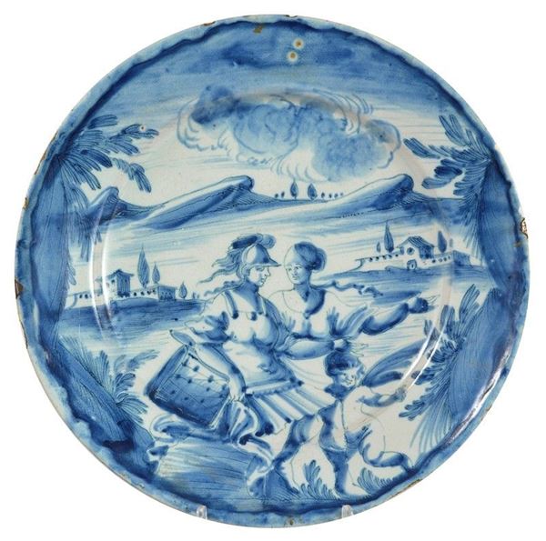 Piatto  - Asta ANTIQUARIATO - I - Galleria Pananti Casa d'Aste