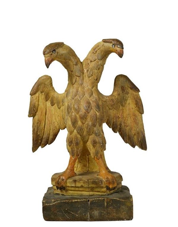Aquila imperiale bicipite  - Asta ANTIQUARIATO - I - Galleria Pananti Casa d'Aste