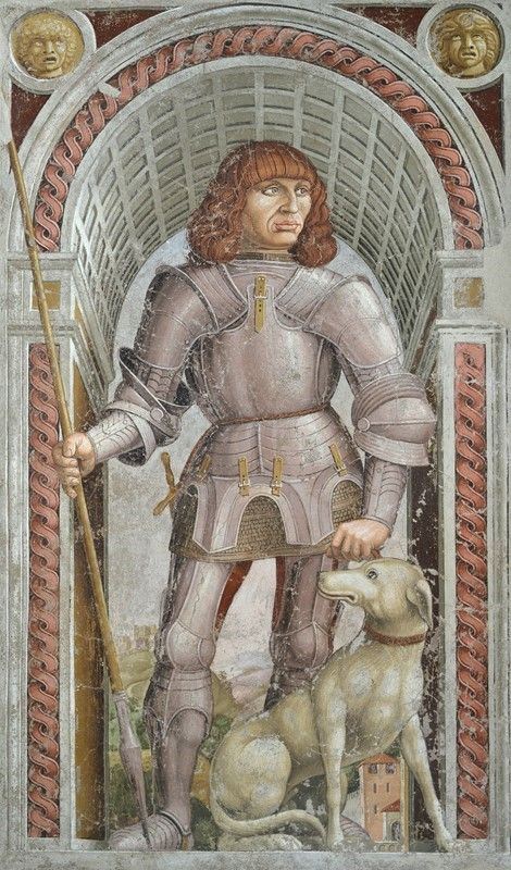 Attr. a Umberto Giunti - Condottiero con Levriero