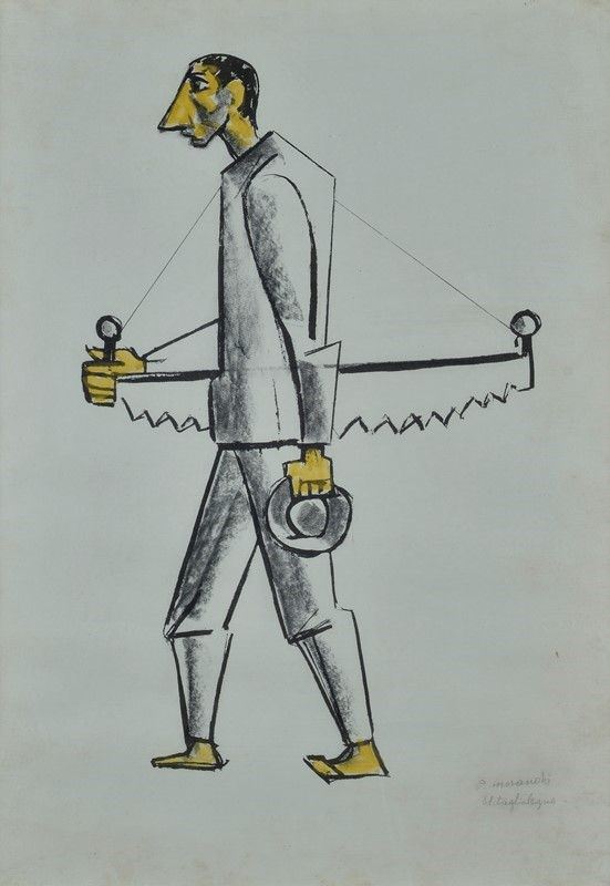 Pietro Morando - Il taglialegna