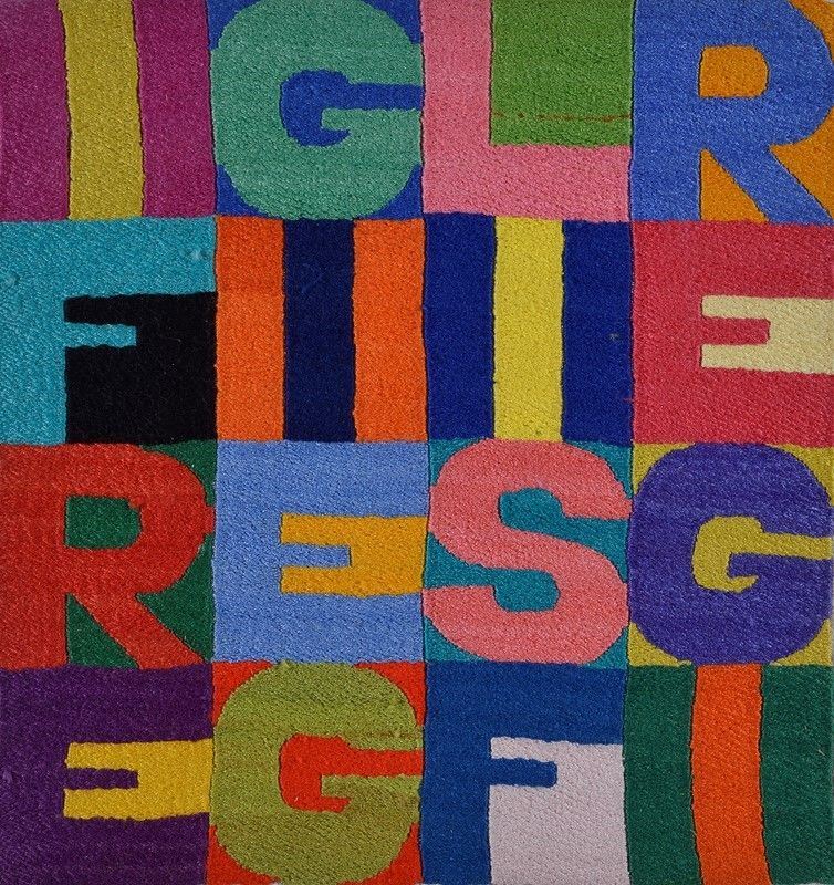 Alighiero Boetti - I Fregi e gli Sfregi
