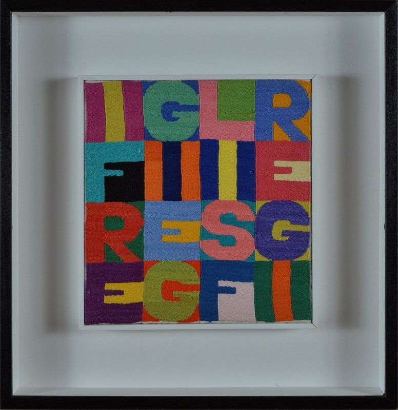Alighiero Boetti - I Fregi e gli Sfregi