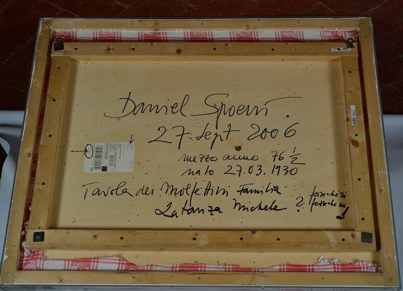 Daniel Spoerri - Tavola dei Molfettini