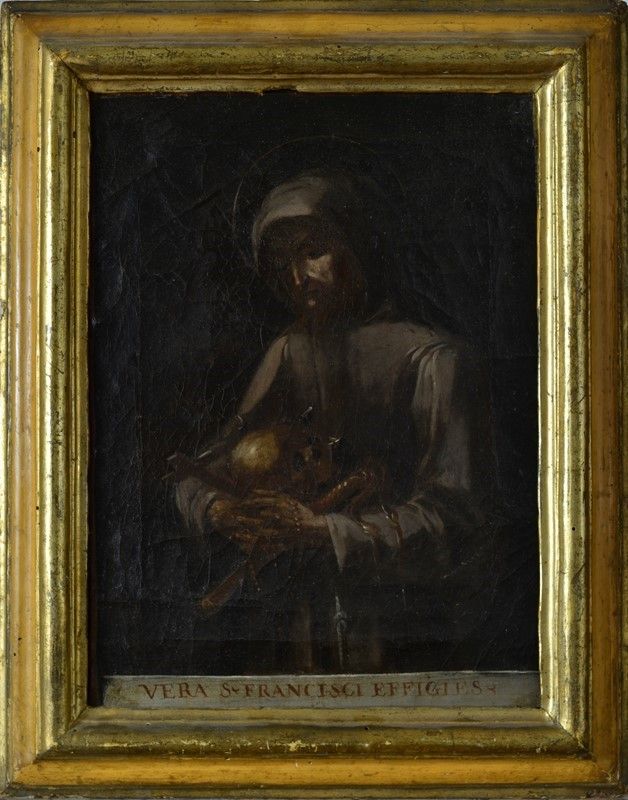 Scuola Italia Centrale, XVII Sec. - San Francesco in Meditazione