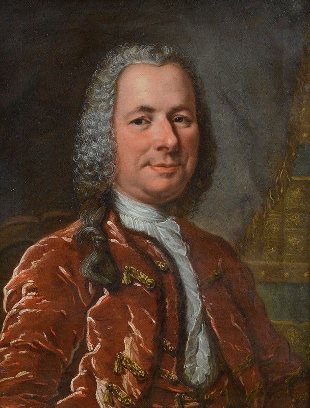 Scuola Veneta, XVIII Sec. - Ritratto di Gentiluomo