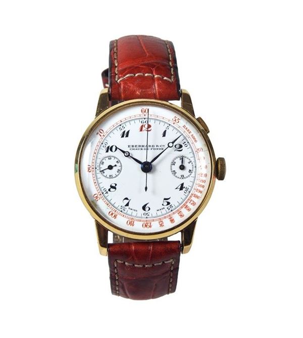 Eberhard & Co. wristwatch  - Auction JEWELS AND WATCHES - Galleria Pananti Casa d'Aste