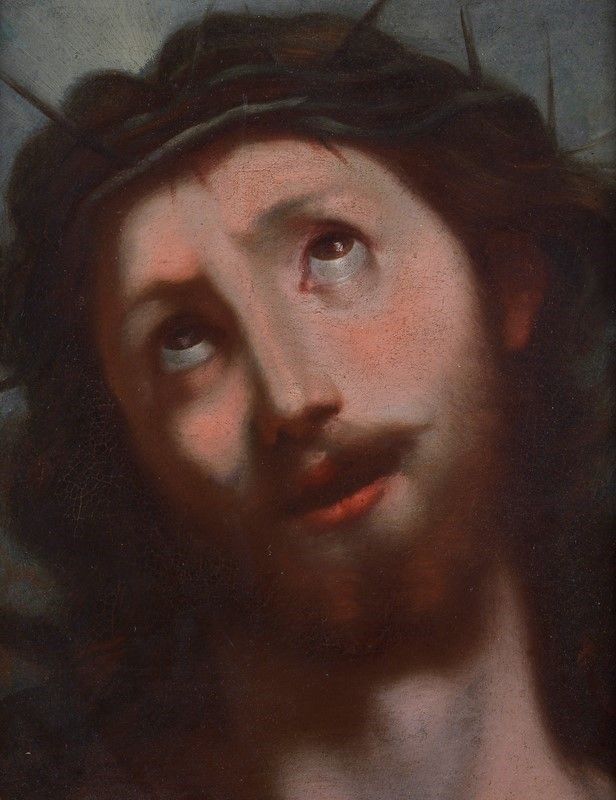 Scuola Italia Centrale, XVI - XVII Sec. - Volto di Cristo