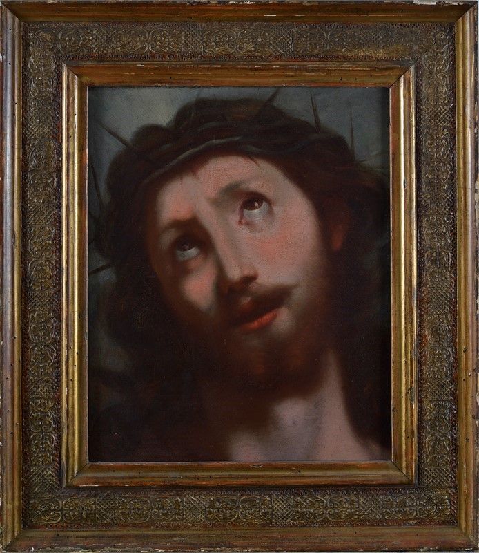 Scuola Italia Centrale, XVI - XVII Sec. - Volto di Cristo