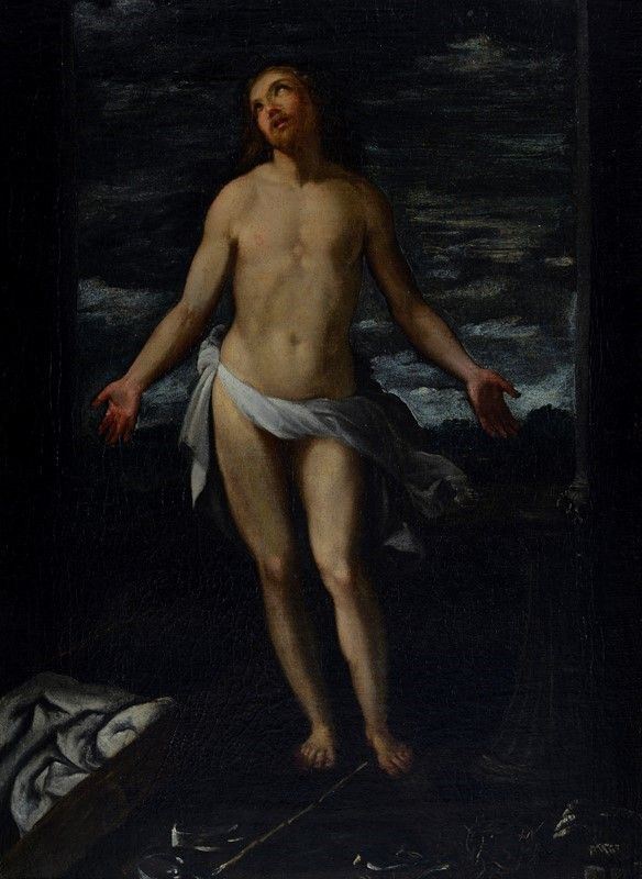 Scuola Italia Settentrionale, XVI - XVII sec. - Cristo con gli strumenti della Passione