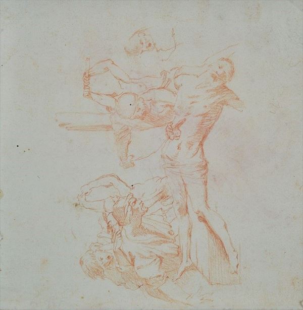 Scuola Italia Meridionale, XVII sec. - Martirio di Sant'Erasmo