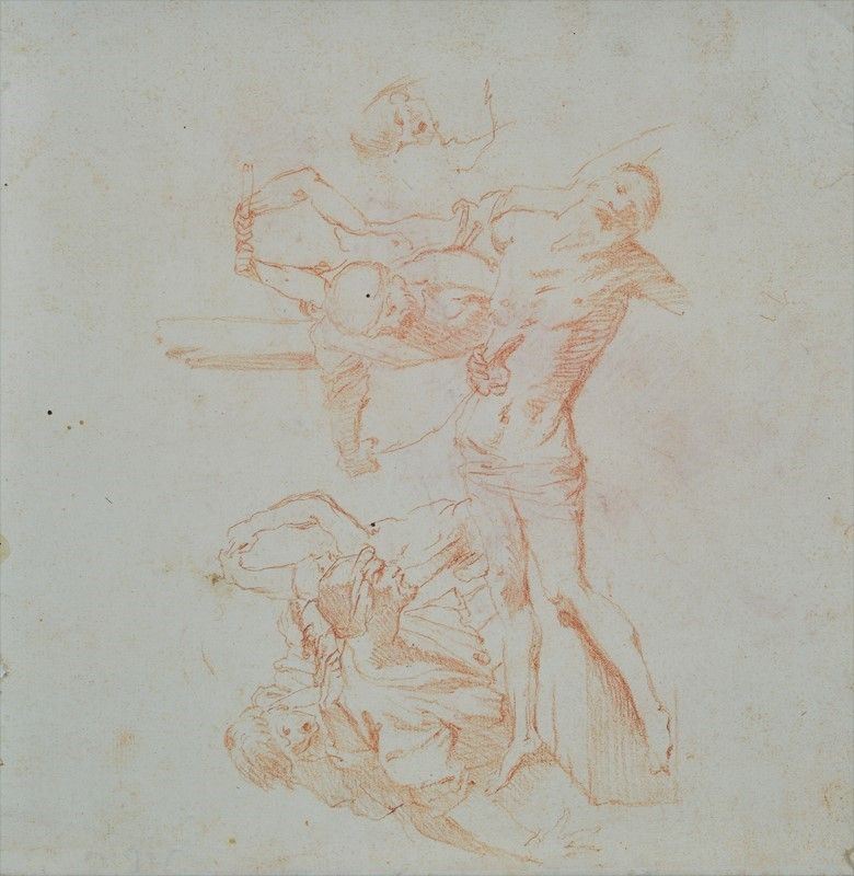 Scuola Italia Meridionale, XVII Sec. - Martirio di Sant'erasmo