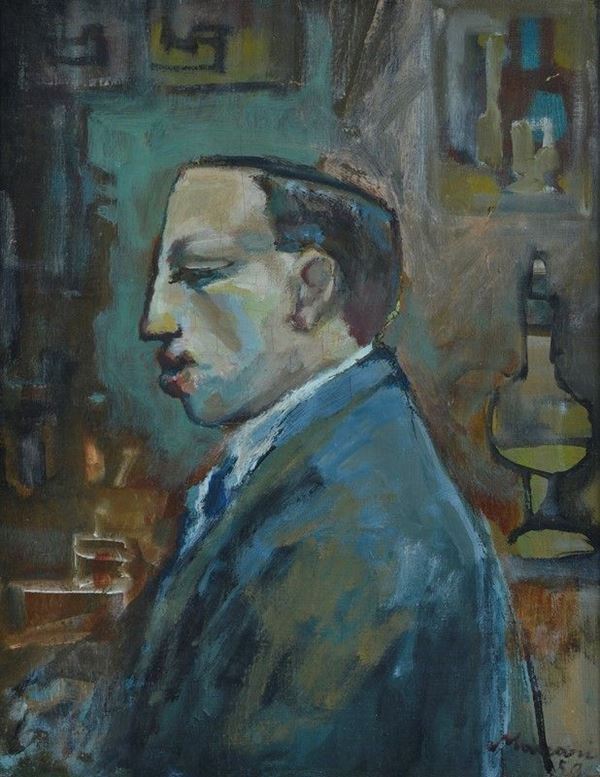 Mino Maccari - Ritratto di Longanesi