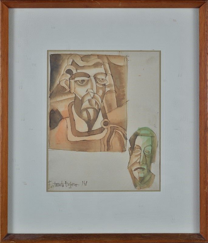 Fortunato Depero - Volti